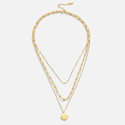 Jocelyn Coin Layered Necklace 3