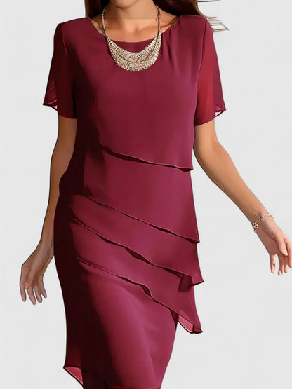 Kiera Elegant Midi Dress 1