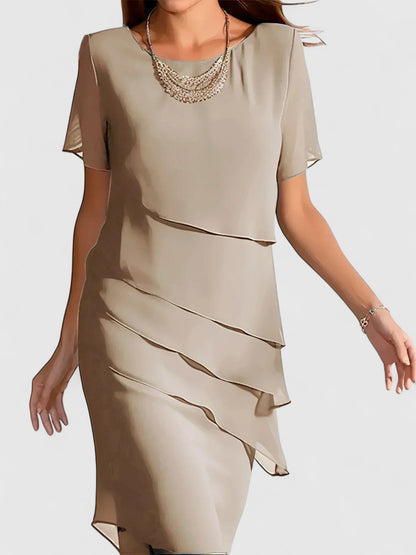 Kiera Elegant Midi Dress 3