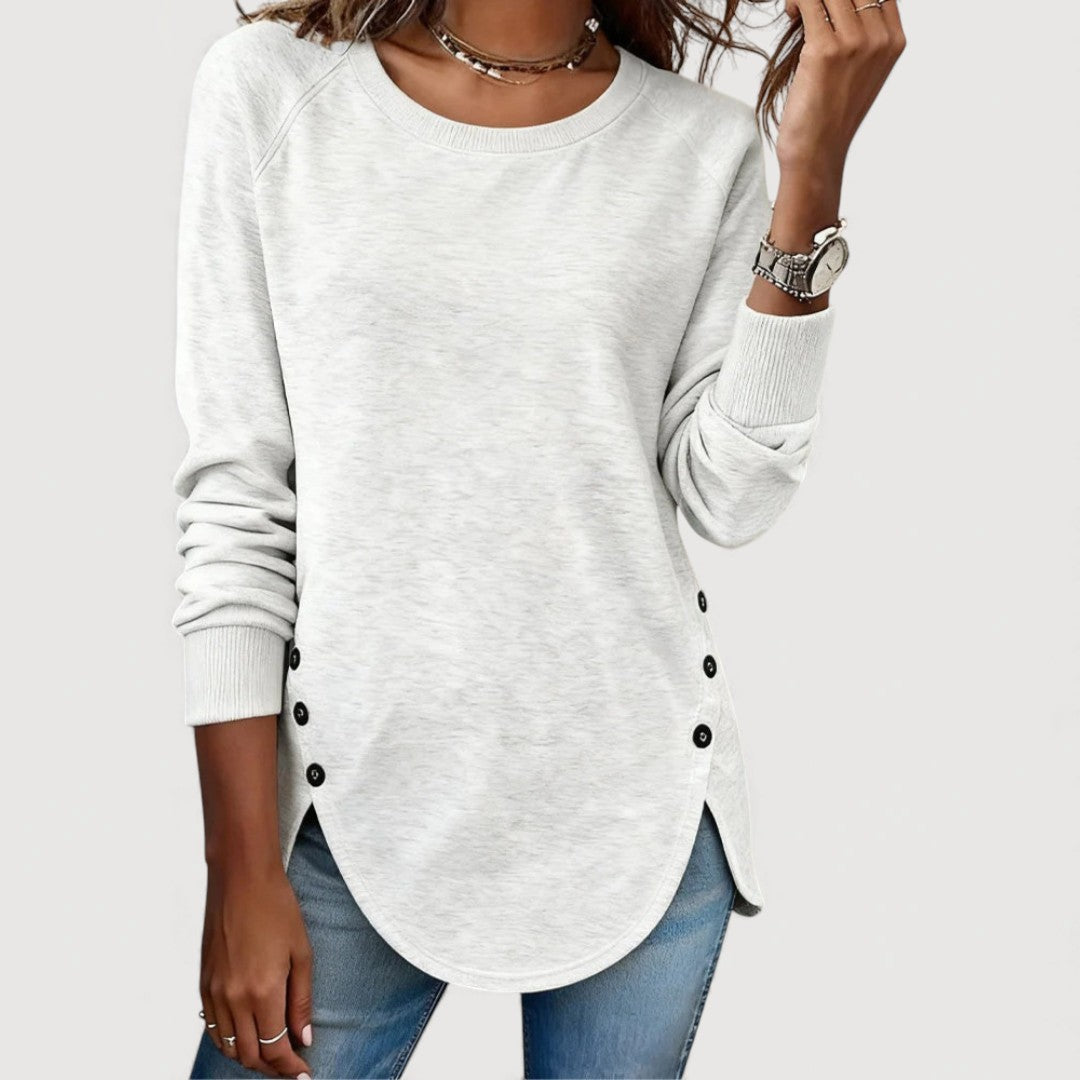 Kira Button-Hem Top 1