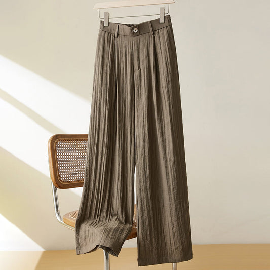 Kira Wide Leg Linen Pants 0