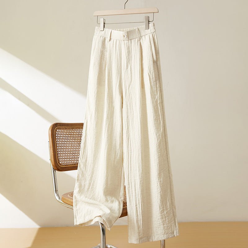 Kira Wide Leg Linen Pants 2
