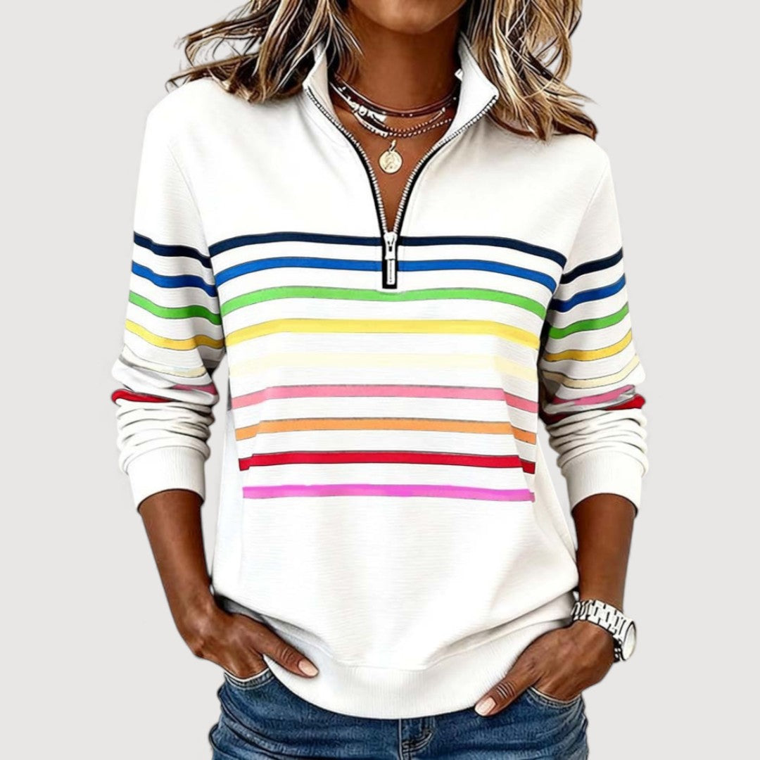 Lara Relaxed Zip Top 3