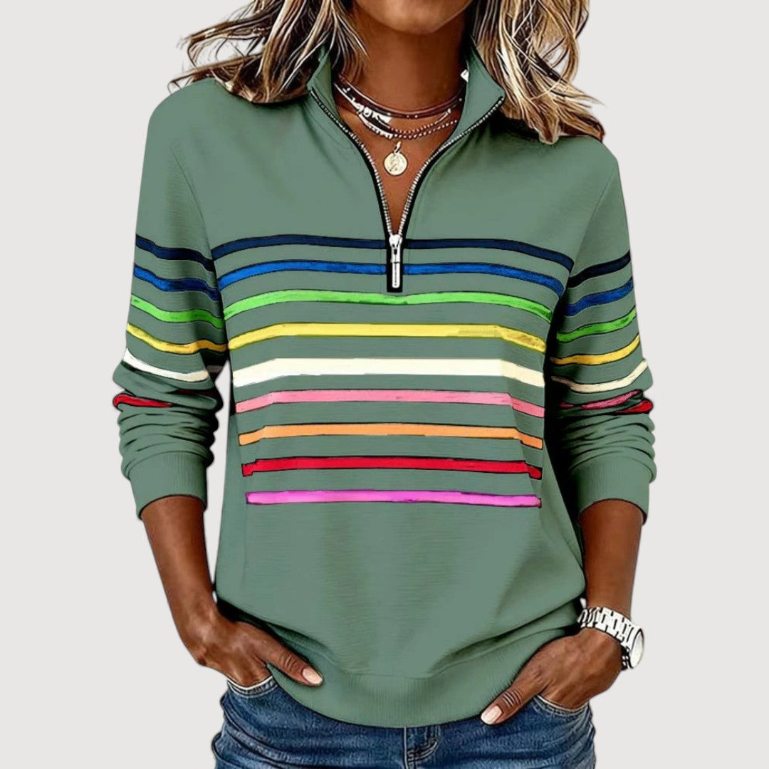 Lara Relaxed Zip Top 5