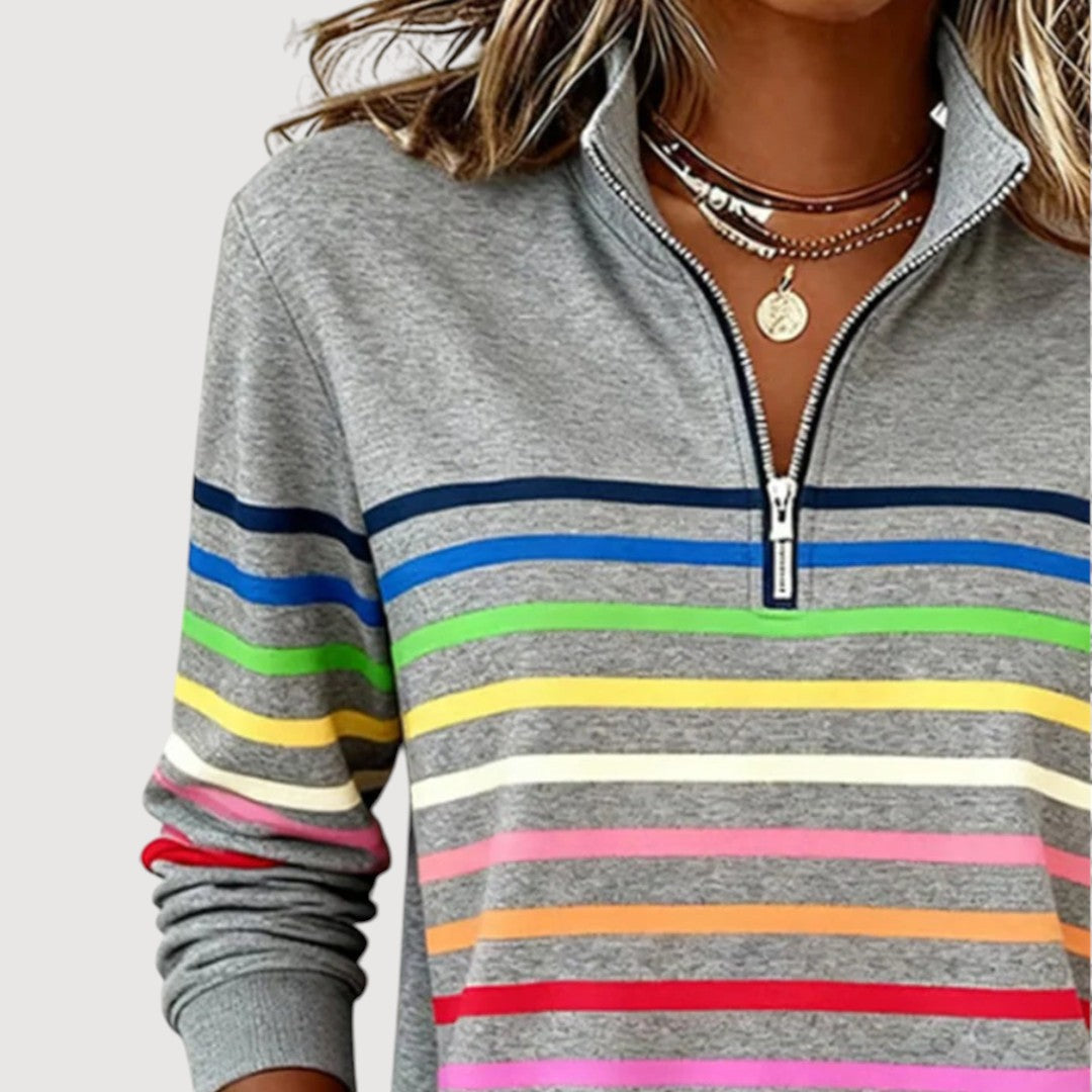 Lara Relaxed Zip Top 6