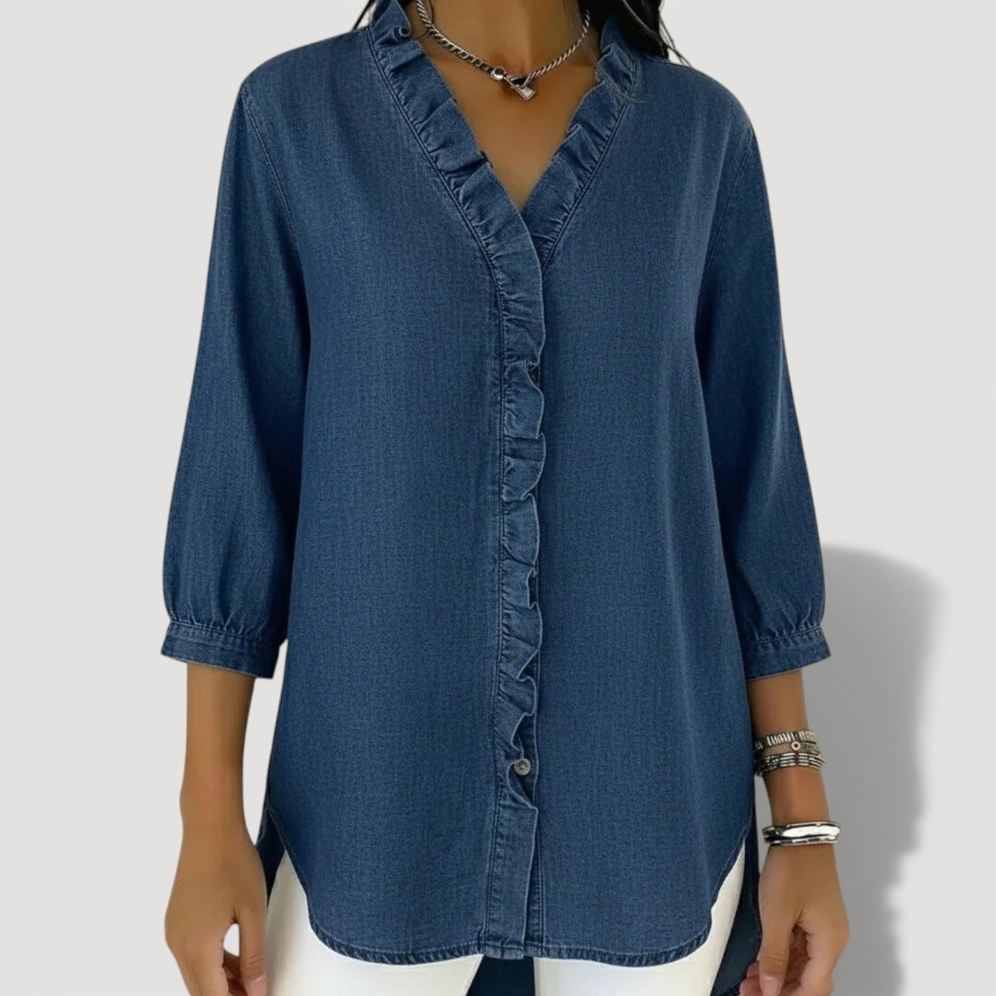 Leila Ruffled Blouse 1