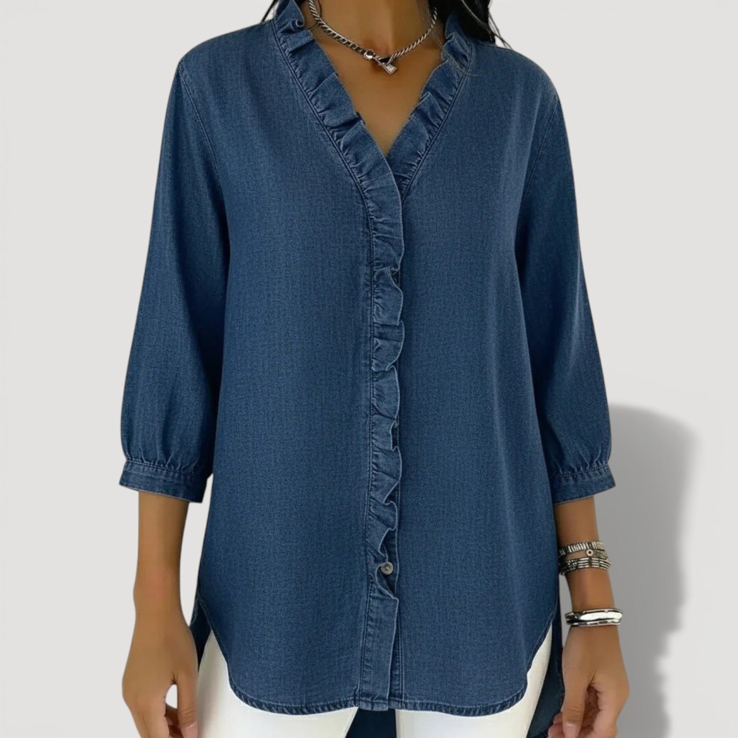 Leila Ruffled Blouse 1