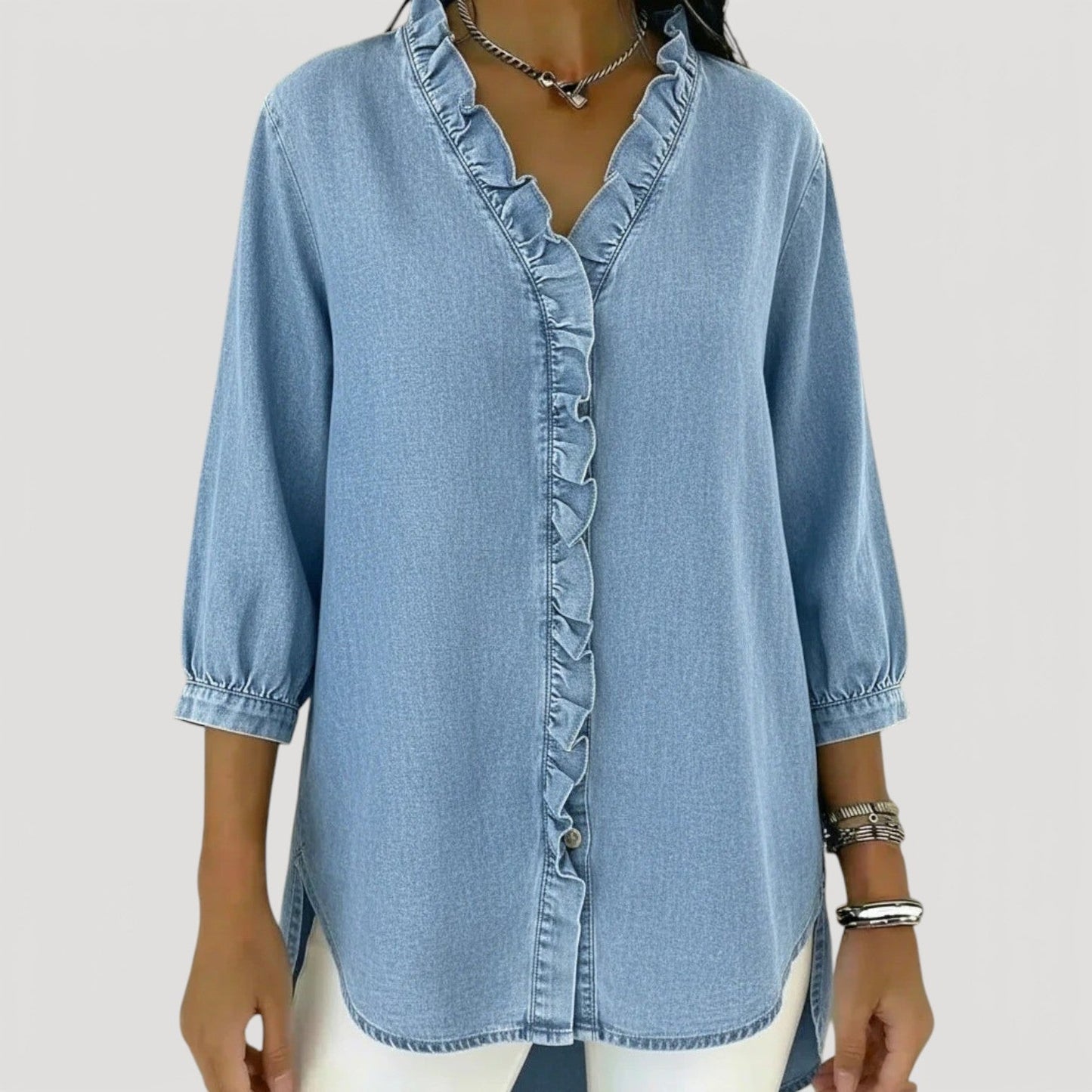 Leila Ruffled Blouse 4