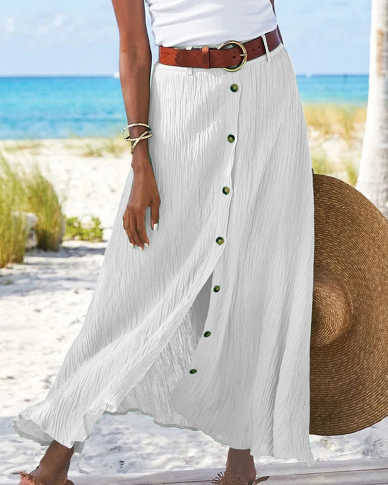 Liana A-line Maxi Skirt 5
