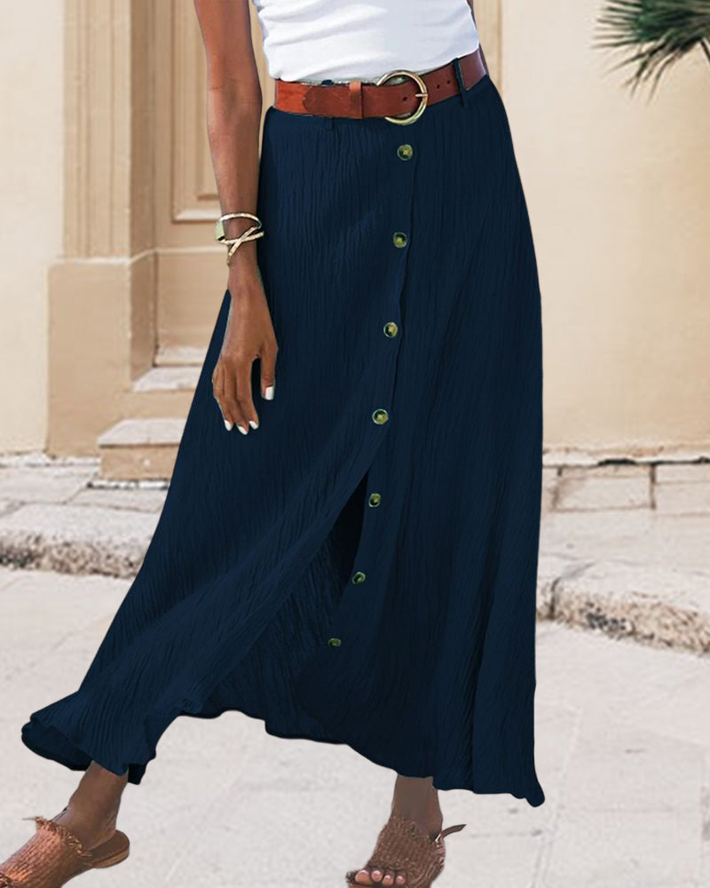 Liana A-line Maxi Skirt 6
