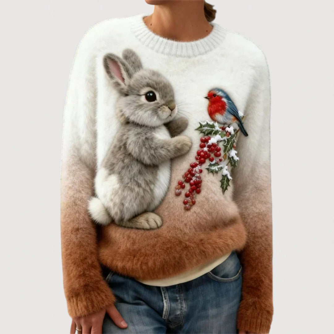 Lila Cosy Jumper 1