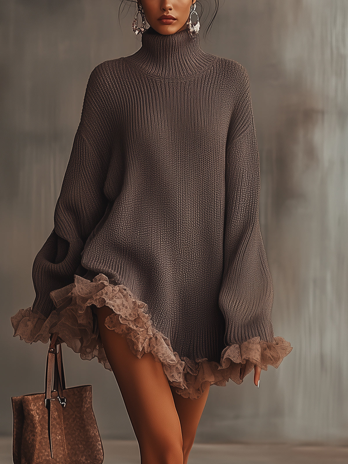 Lila Cozy Sweater Dress 0