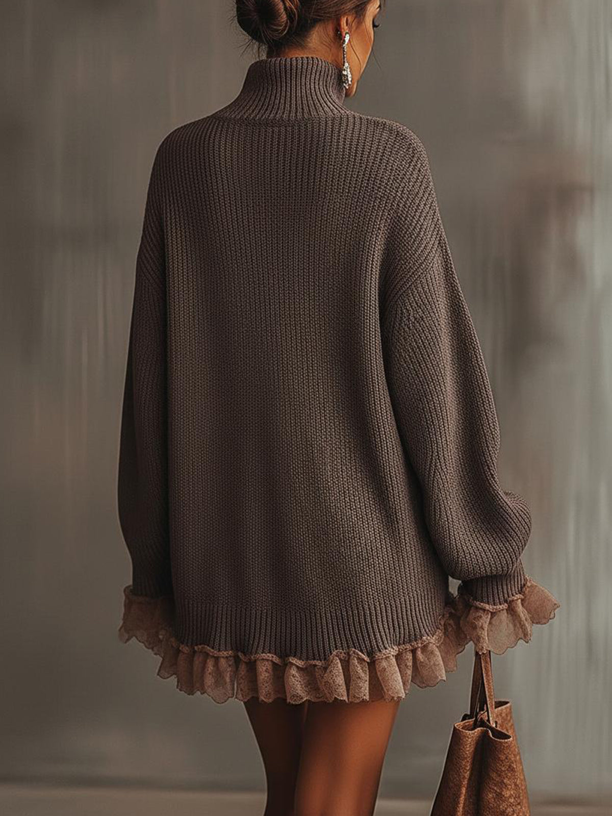 Lila Cozy Sweater Dress 2