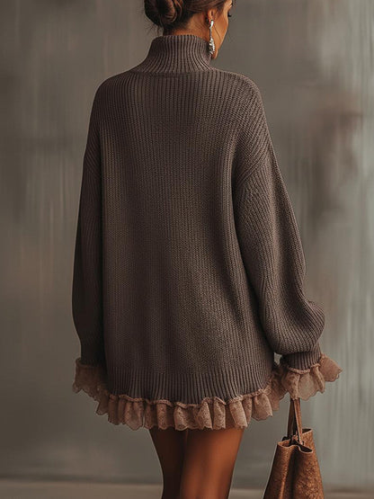 Lila Cozy Sweater Dress 2