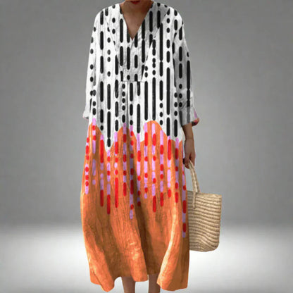 Lila Geometric Tunic Dress 1