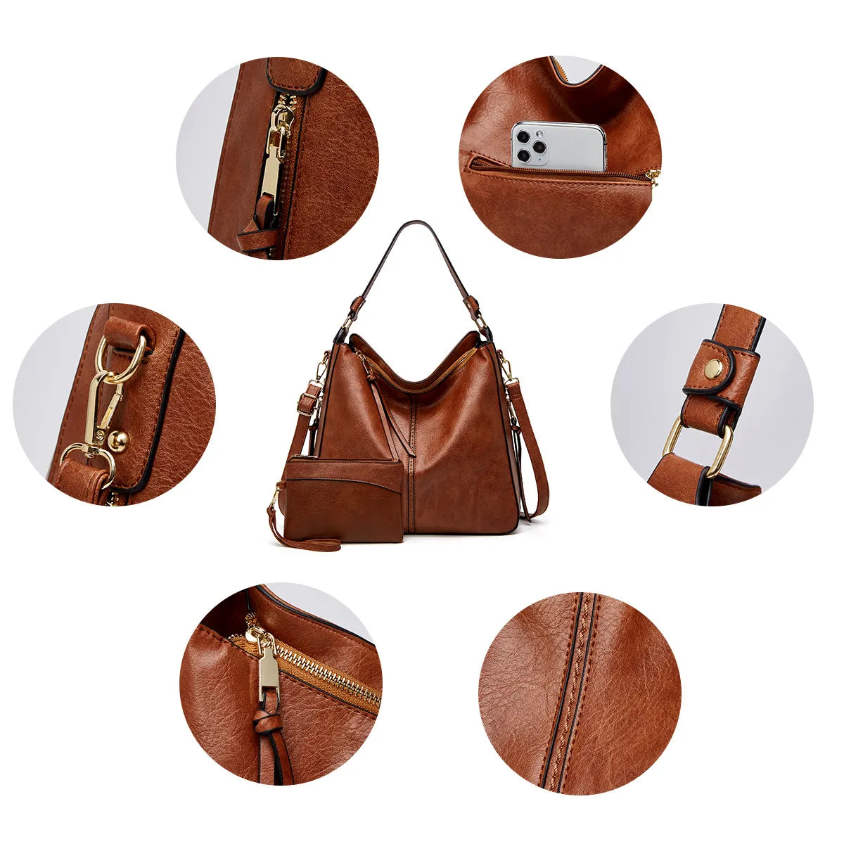 Lila Hobo Handbag 4