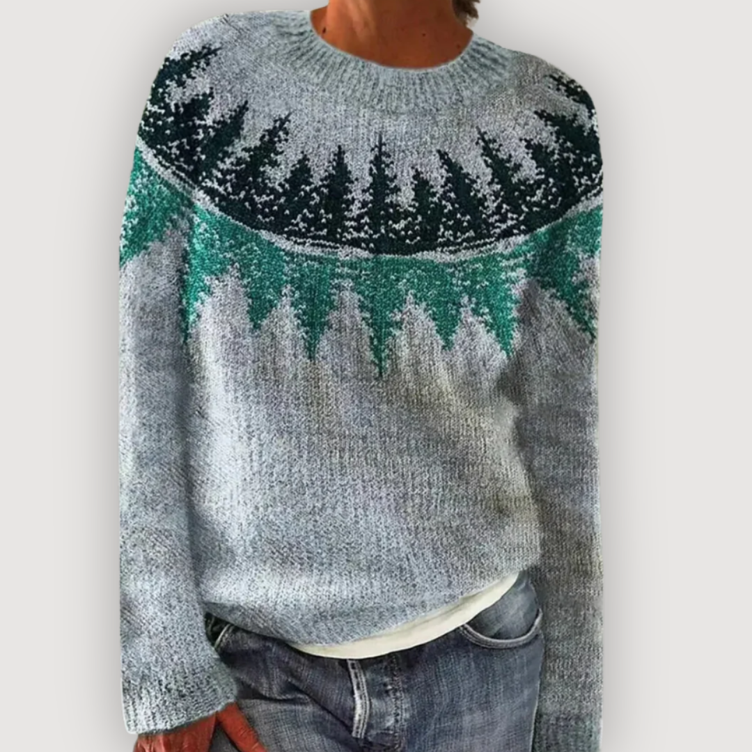 Lila Whimsical Sheep Sweater 4