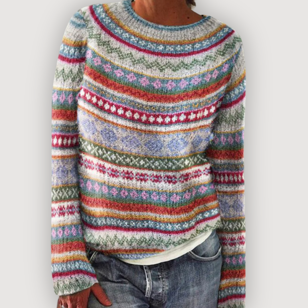 Lila Whimsical Sheep Sweater 7