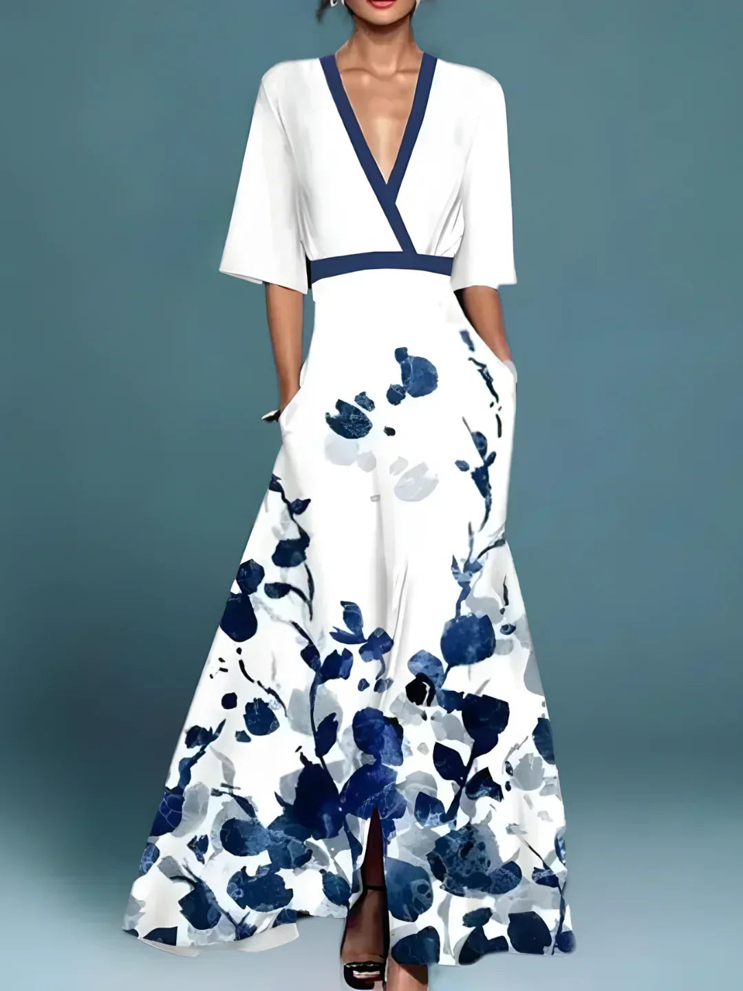Lina Floral Midi Dress 1