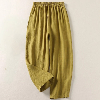 Lina Lightweight Linen Trousers 3