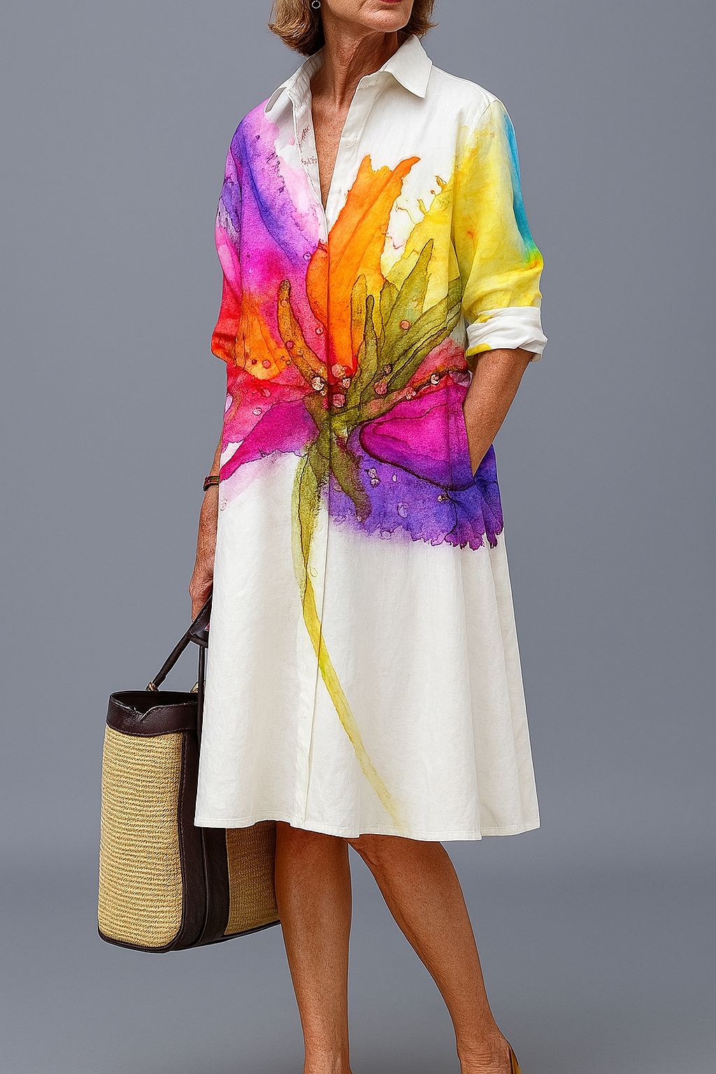 Livia Elegant Midi Dress 0