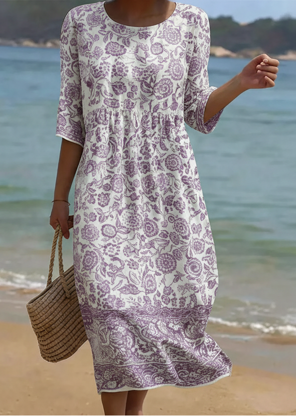 Livia Floral Maxi Dress 0