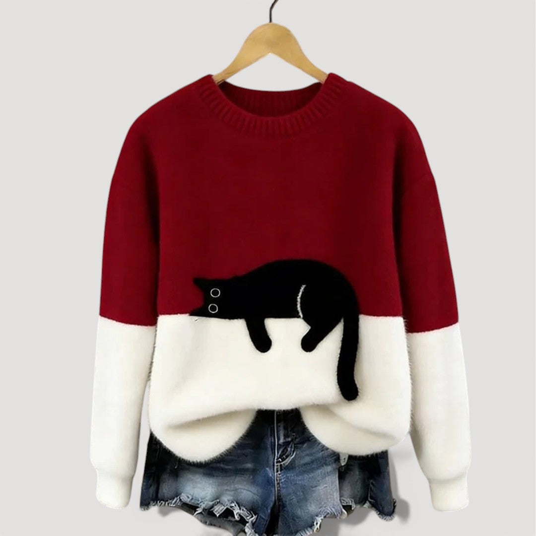Livia Graphic Knit Jumper 1