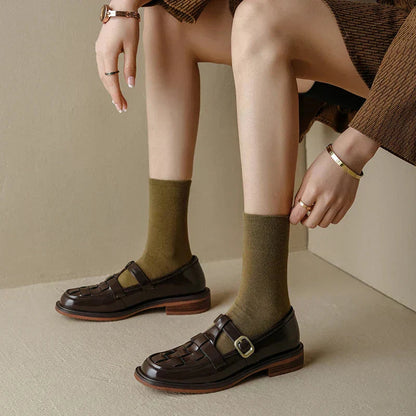 Livia Retro Flat Shoes 2