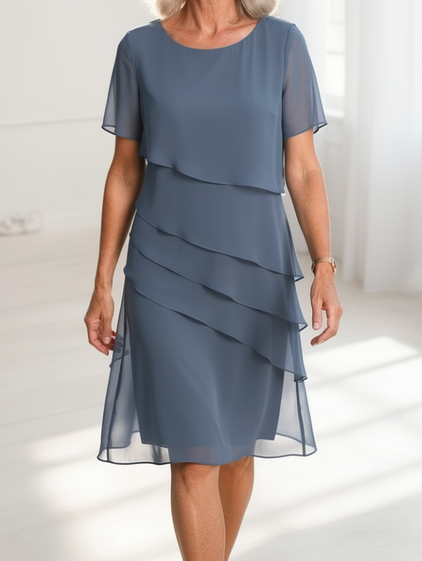 Livia Ruffle Layered Dress 1