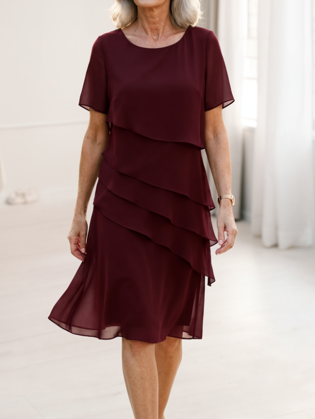 Livia Ruffle Layered Dress 2