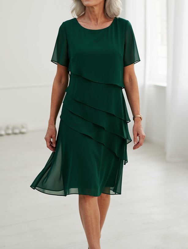 Livia Ruffle Layered Dress 3