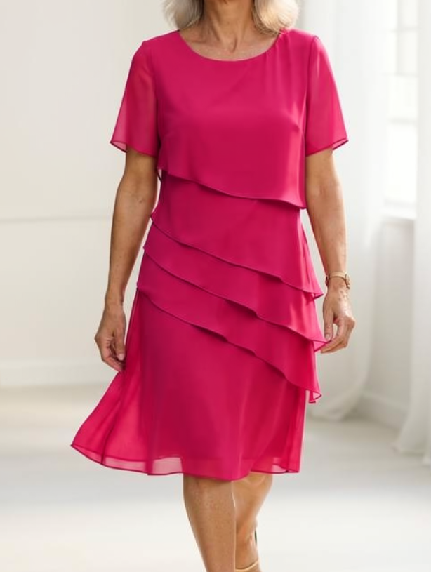 Livia Ruffle Layered Dress 5