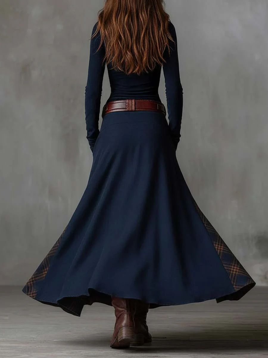 Livia Vintage Maxi Dress 5