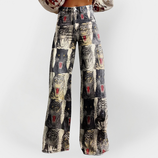 Livia Wide Leg Trousers 0