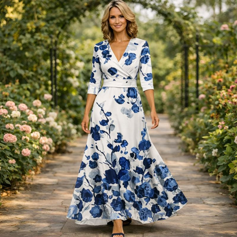Livia Wrap Maxi Dress 2