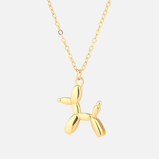 Luna Balloon Dog Pendant Necklace 0