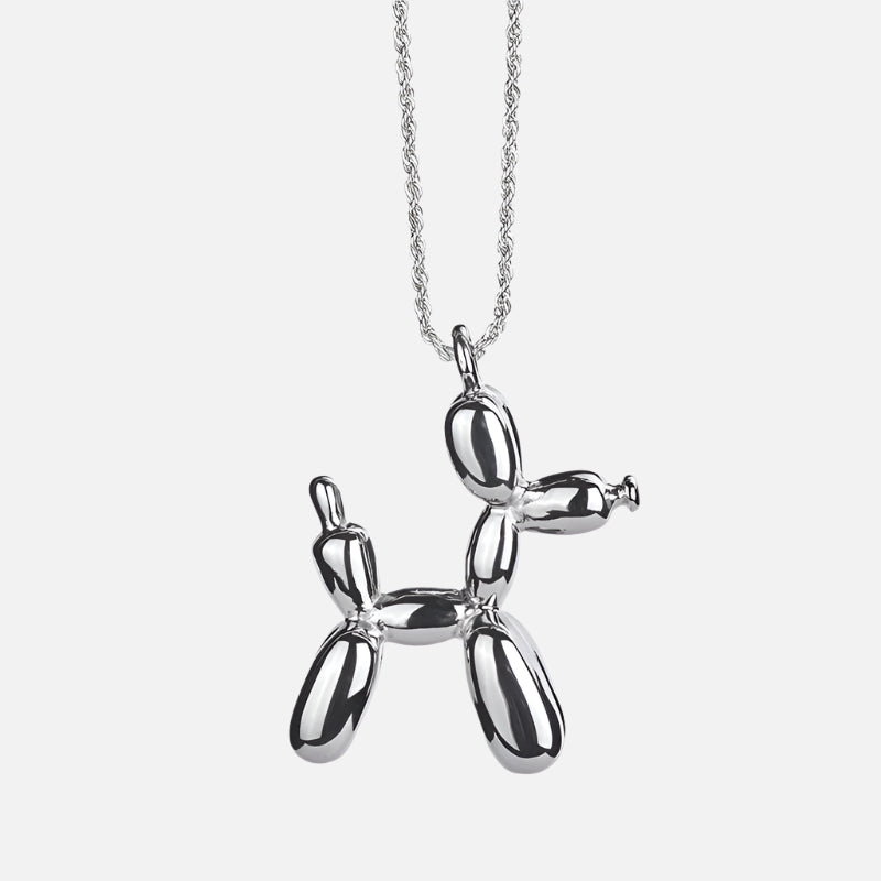 Luna Balloon Dog Pendant Necklace 5