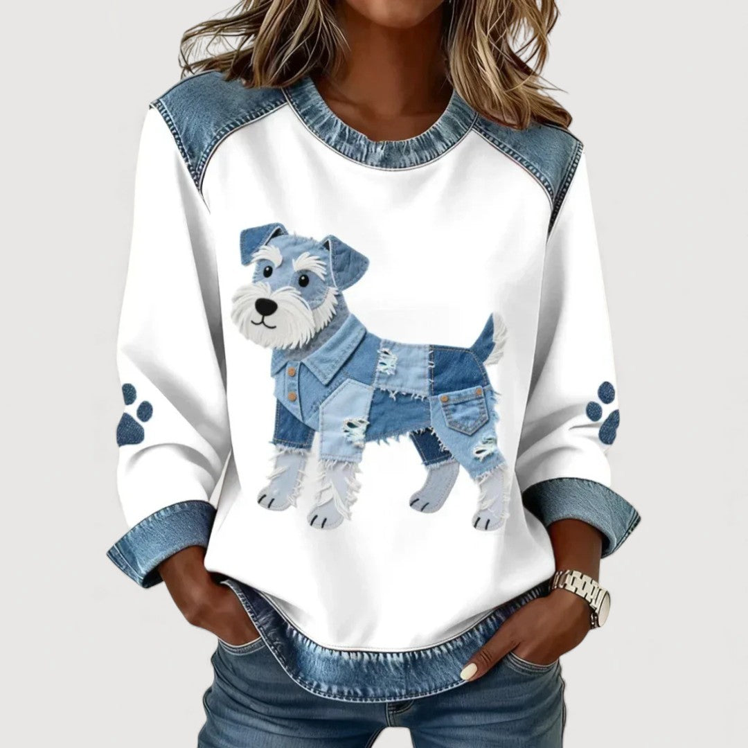 Mara Playful Print Top 3