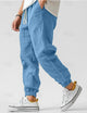 Men's Linen Trousers – Relaxed Casual Summer Pants with Side Pockets 1