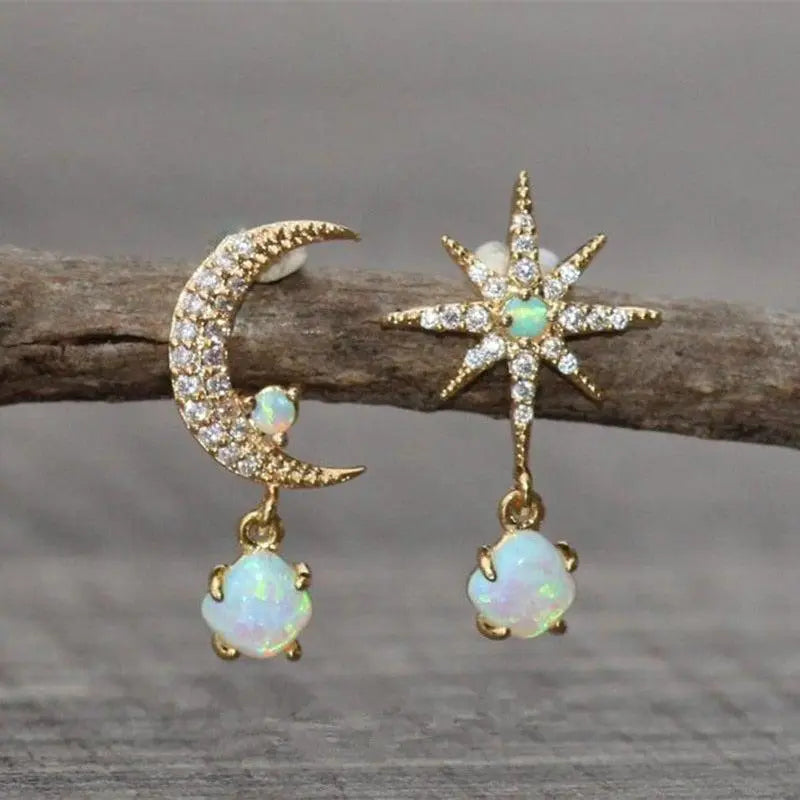 Mila Celestial Gold Earrings 0