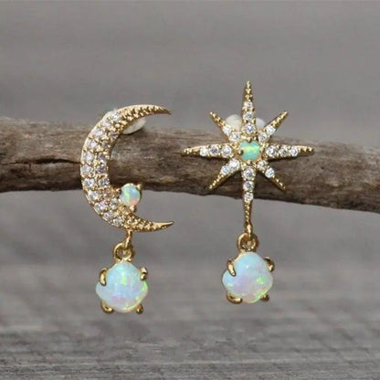 Mila Celestial Gold Earrings 1