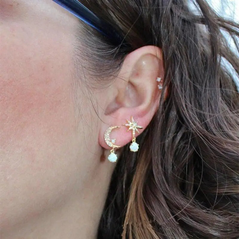 Mila Celestial Gold Earrings 2