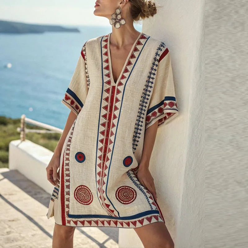 Mina Floral Summer Dress 0
