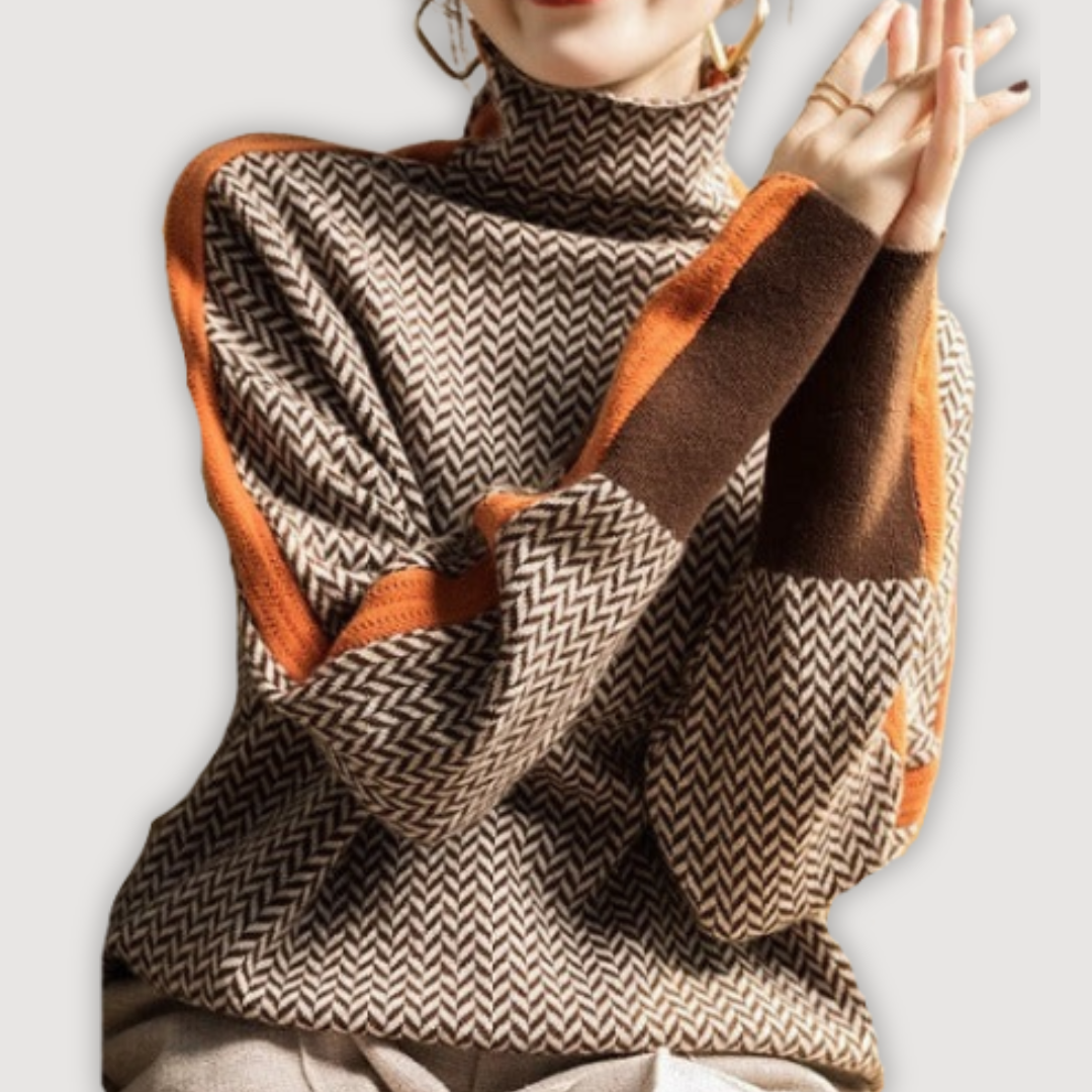 Mira Chic Turtleneck Jumper 2