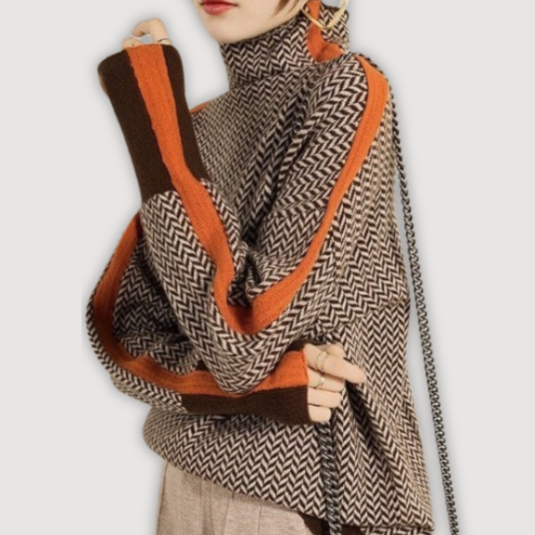 Mira Chic Turtleneck Jumper 3