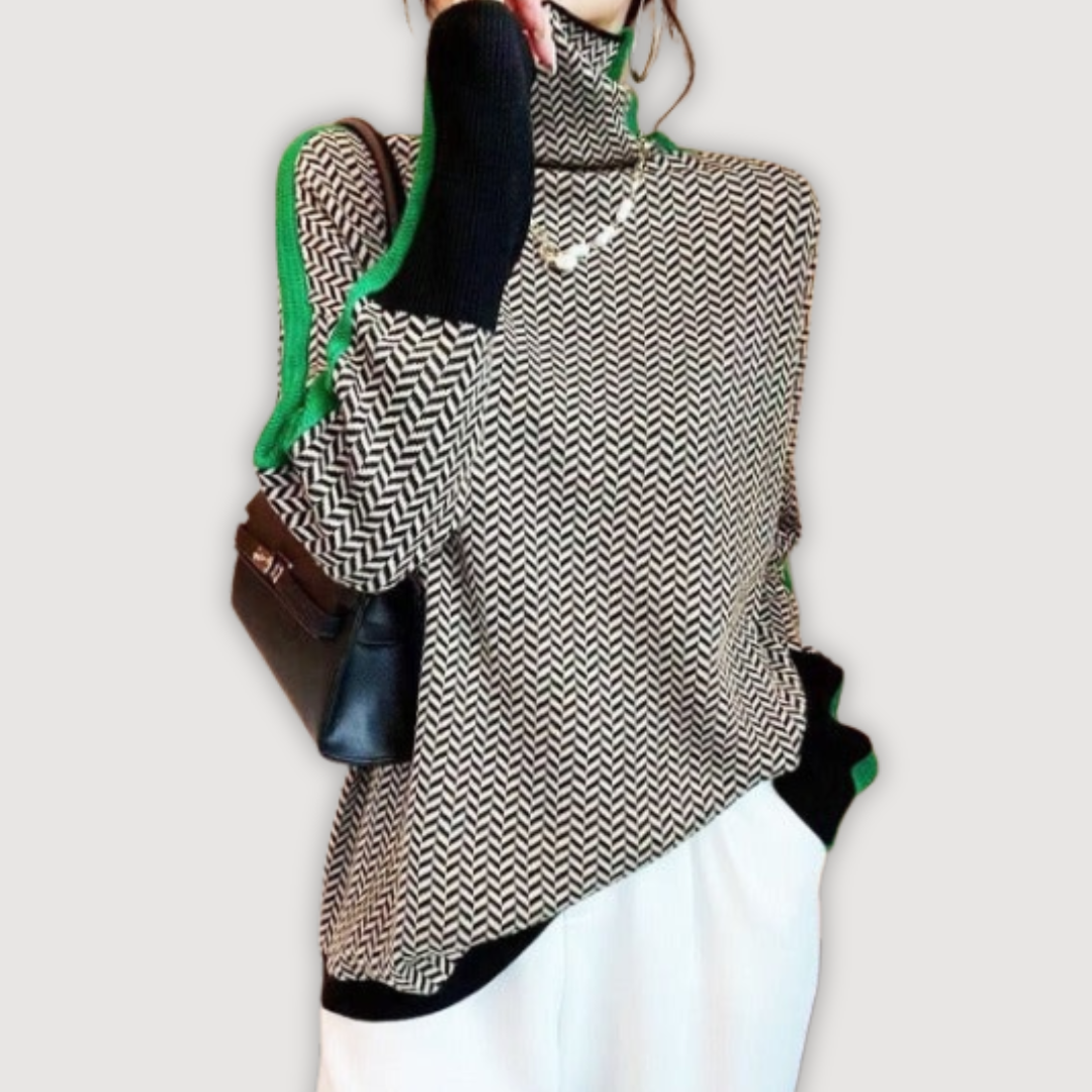 Mira Chic Turtleneck Jumper 4
