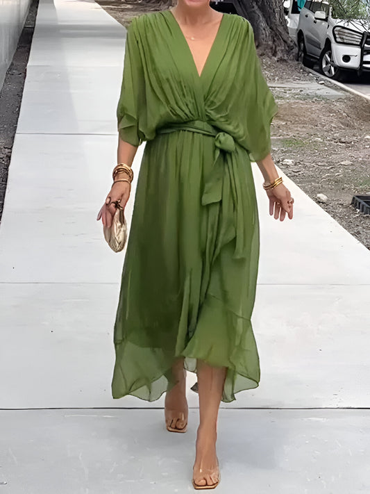 Mira Chiffon Dress 0