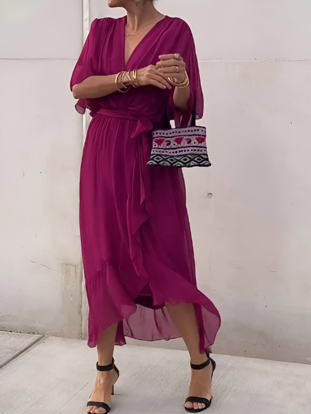 Mira Chiffon Dress 2