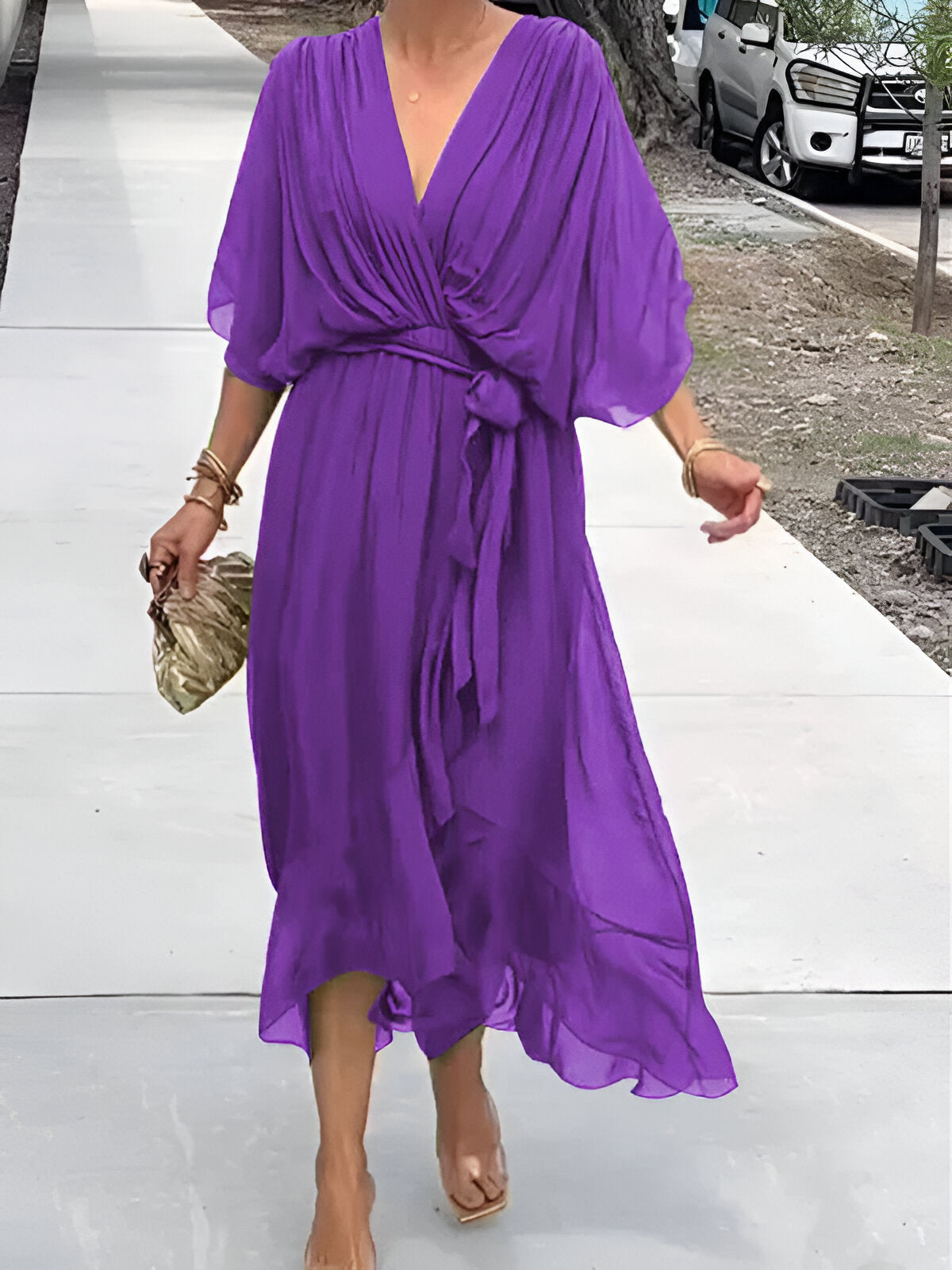 Mira Chiffon Dress 4