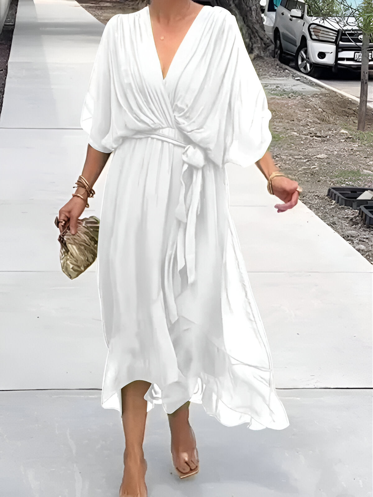 Mira Chiffon Dress 5